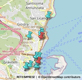 Mappa Via Trapani, 98121 Messina ME, Italia (1.11214)