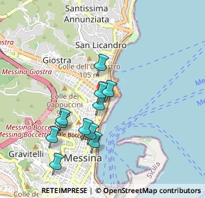 Mappa Via Colapesce, 98121 Messina ME, Italia (0.92727)
