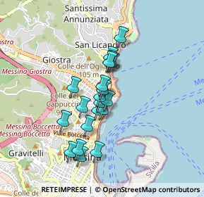 Mappa Via Trapani, 98121 Messina ME, Italia (0.737)