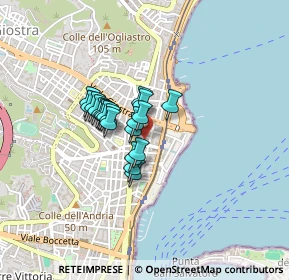 Mappa Via Colapesce, 98121 Messina ME, Italia (0.2915)