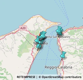 Mappa Via Colapesce, 98121 Messina ME, Italia (4.05077)
