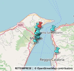 Mappa Via Trapani, 98121 Messina ME, Italia (3.50818)