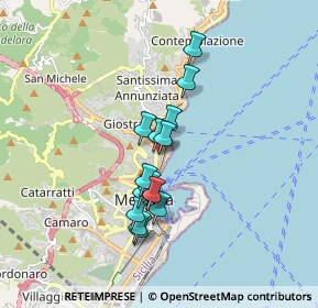 Mappa Via Colapesce, 98121 Messina ME, Italia (1.48733)