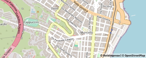 Mappa Messina