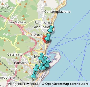 Mappa Via Placida, 98100 Messina ME, Italia (2.09364)