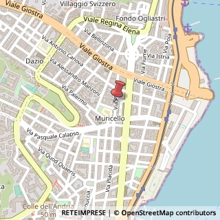 Mappa Via Placida, 99, 98100 Messina, Messina (Sicilia)