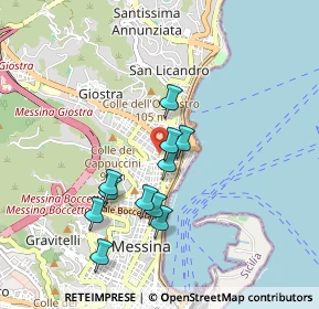 Mappa Via Placida, 98100 Messina ME, Italia (0.87909)