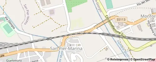Mappa San Pier Niceto