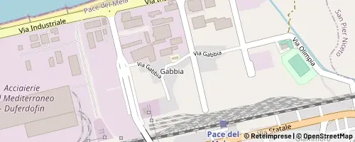 Mappa Pace del Mela