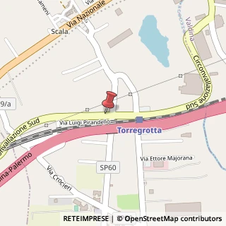 Mappa Via XXI Ottobre, 146, 98040 Torregrotta, Messina (Sicilia)