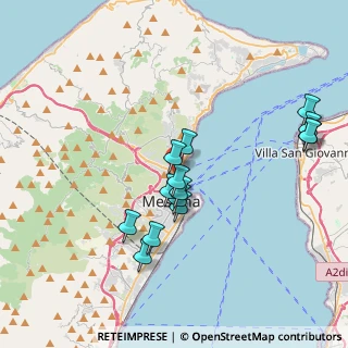 Mappa Via P.to Salvo, 98121 Messina ME, Italia (4.00429)