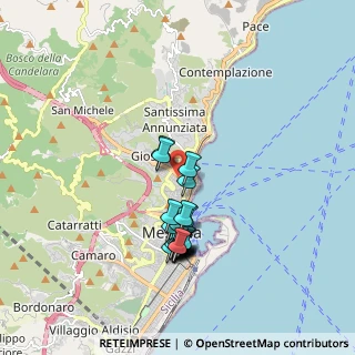 Mappa Via P.to Salvo, 98121 Messina ME, Italia (1.771)