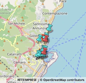 Mappa Via Antonio Canova, 98121 Messina ME, Italia (1.22714)