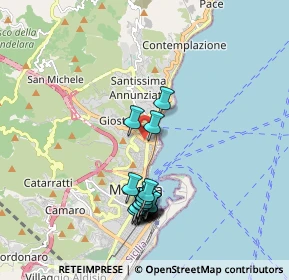 Mappa Via Antonio Canova, 98121 Messina ME, Italia (2.134)