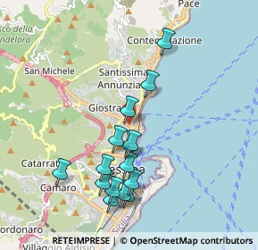 Mappa Via Antonio Canova, 98121 Messina ME, Italia (2.058)