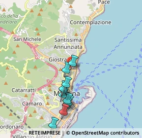 Mappa Via Antonio Canova, 98121 Messina ME, Italia (2.07)