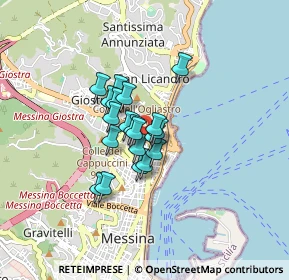 Mappa Via Antonio Canova, 98121 Messina ME, Italia (0.5675)