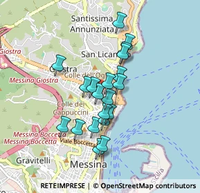 Mappa Via Antonio Canova, 98121 Messina ME, Italia (0.759)