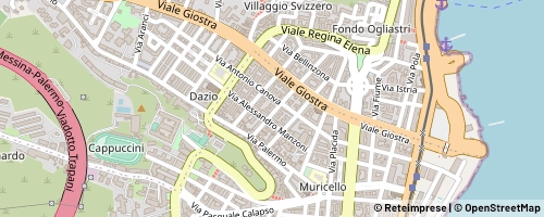 Mappa Messina