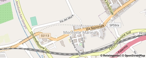 Mappa Monforte San Giorgio