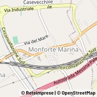 지도 Monforte San Giorgio