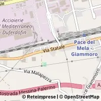 Hartă Pace del Mela
