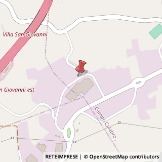 Mappa Via Zona Industriale, 10, 89052 Campo Calabro, Reggio di Calabria (Calabria)