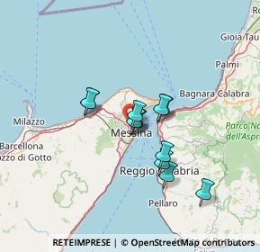 Mappa Via Michelangelo Rizzo, 98121 Messina ME, Italia (10.44167)