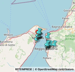 Mappa Via Michelangelo Rizzo, 98121 Messina ME, Italia (8.87125)