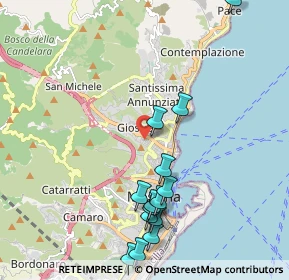 Mappa Via Michelangelo Rizzo, 98121 Messina ME, Italia (2.55786)