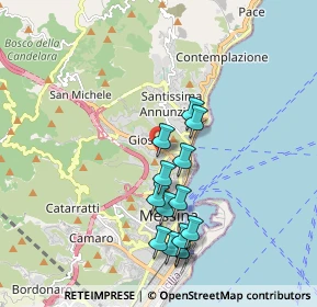 Mappa Via Michelangelo Rizzo, 98121 Messina ME, Italia (1.98)