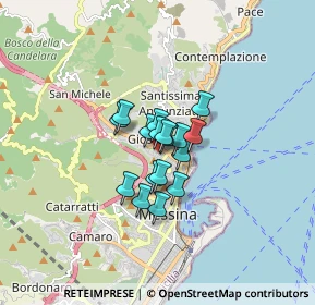 Mappa Via Michelangelo Rizzo, 98121 Messina ME, Italia (0.96941)