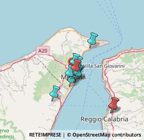 Mappa Via Michelangelo Rizzo, 98121 Messina ME, Italia (5.1475)