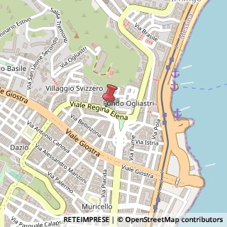 Mappa Viale Regina Elena, 93, 98121 Messina, Messina (Sicilia)