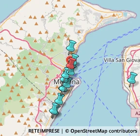 Mappa Rione Ogliastri, 98121 Messina ME, Italia (3.44769)