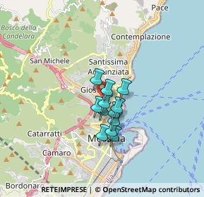 Mappa Viale Giostra, 98121 Messina ME, Italia (1.1475)