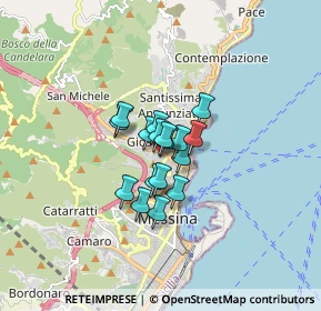 Mappa Viale Giostra, 98121 Messina ME, Italia (0.97588)