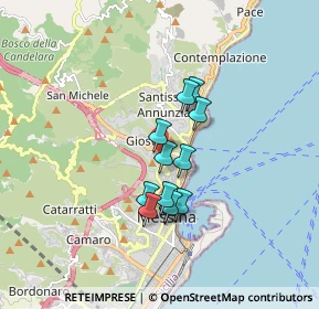 Mappa Viale Giostra, 98121 Messina ME, Italia (1.37833)