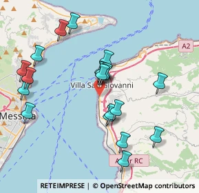 Mappa Via Salvatore Quasimodo, 89018 Villa San Giovanni RC, Italia (4.2205)