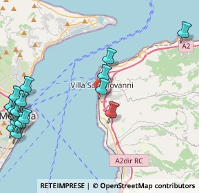 Mappa Via Salvatore Quasimodo, 89018 Villa San Giovanni RC, Italia (6.30188)