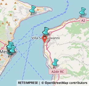 Mappa Via Salvatore Quasimodo, 89018 Villa San Giovanni RC, Italia (6.19077)