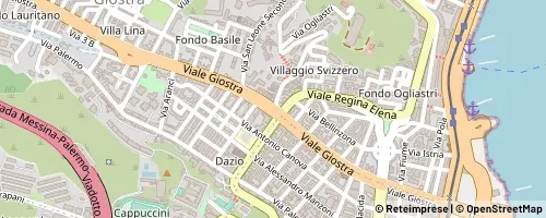 Mappa Messina