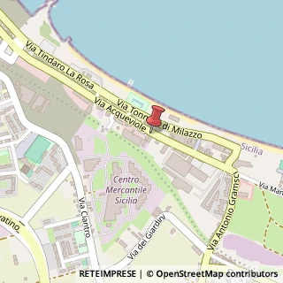 Mappa Via Acqueviole, 62, 98057 Milazzo, Messina (Sicilia)
