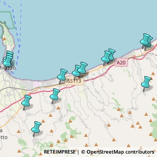 Mappa Zona Industriale, 98040 Giammoro ME, Italia (6.03143)