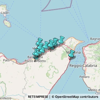 Mappa Via Giuseppe Verdi, 98040 Torregrotta ME, Italia (8.76222)