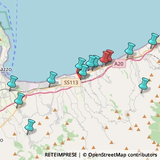 Mappa Via Giuseppe Verdi, 98040 Torregrotta ME, Italia (4.89692)
