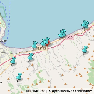 Mappa Via Giuseppe Verdi, 98040 Torregrotta ME, Italia (5.21636)