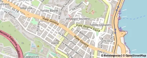 Mappa Messina
