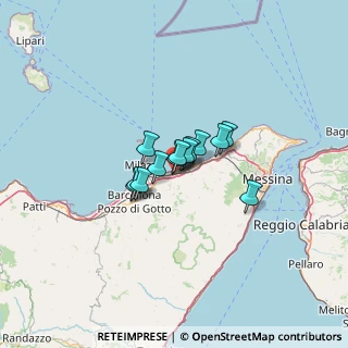 Mappa Via Antonello da Messina, 98042 Pace del Mela ME, Italia (7.17)