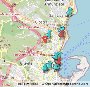 Mappa Viale Regina Margherita, 98121 Messina ME, Italia (1.12071)